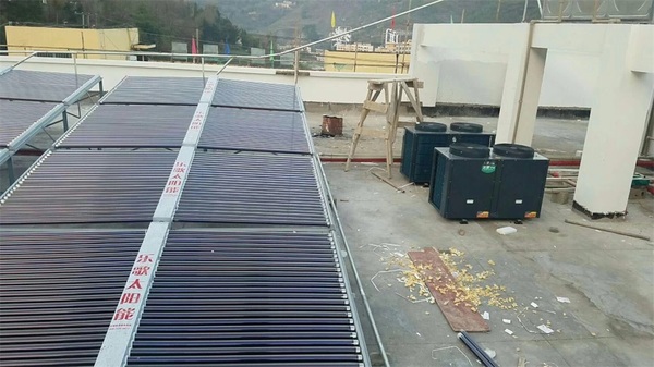 宣威阿都乡一中1200管+3台10匹空气能